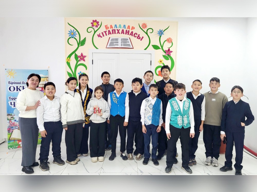 Балалар кітапханасы алтыншы сынып оқушыларымен кездеседі